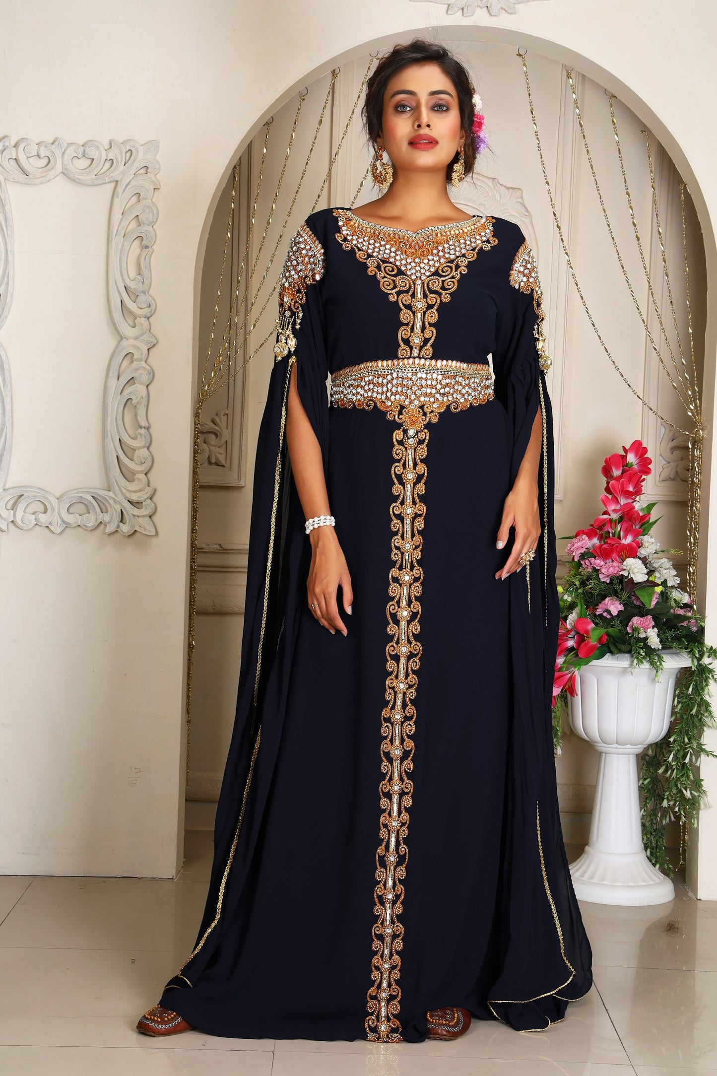 Black Designer Kaftan