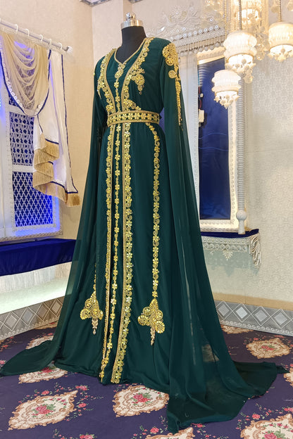 Designer Arabic Moroccan Caftan