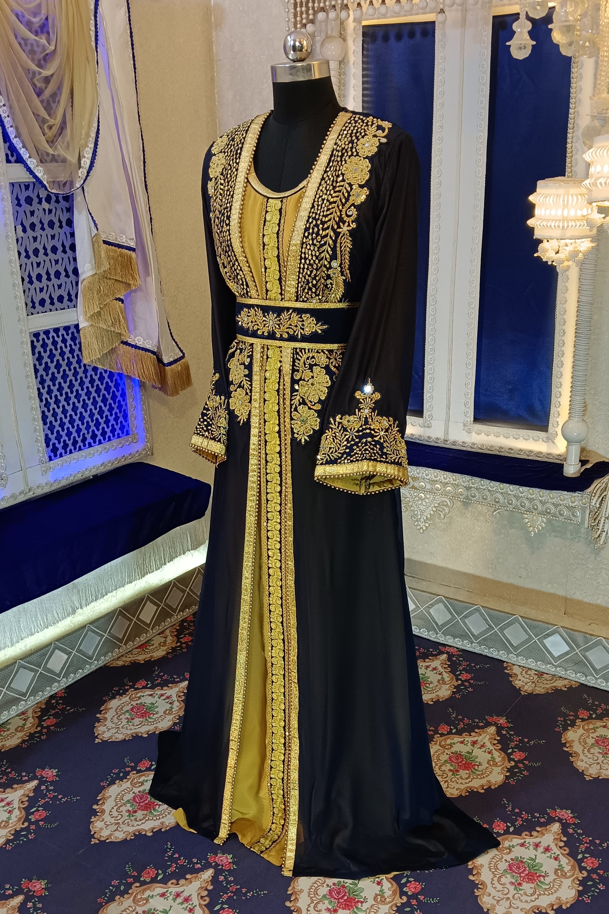 Israeli Party Wear Wedding Kaftan