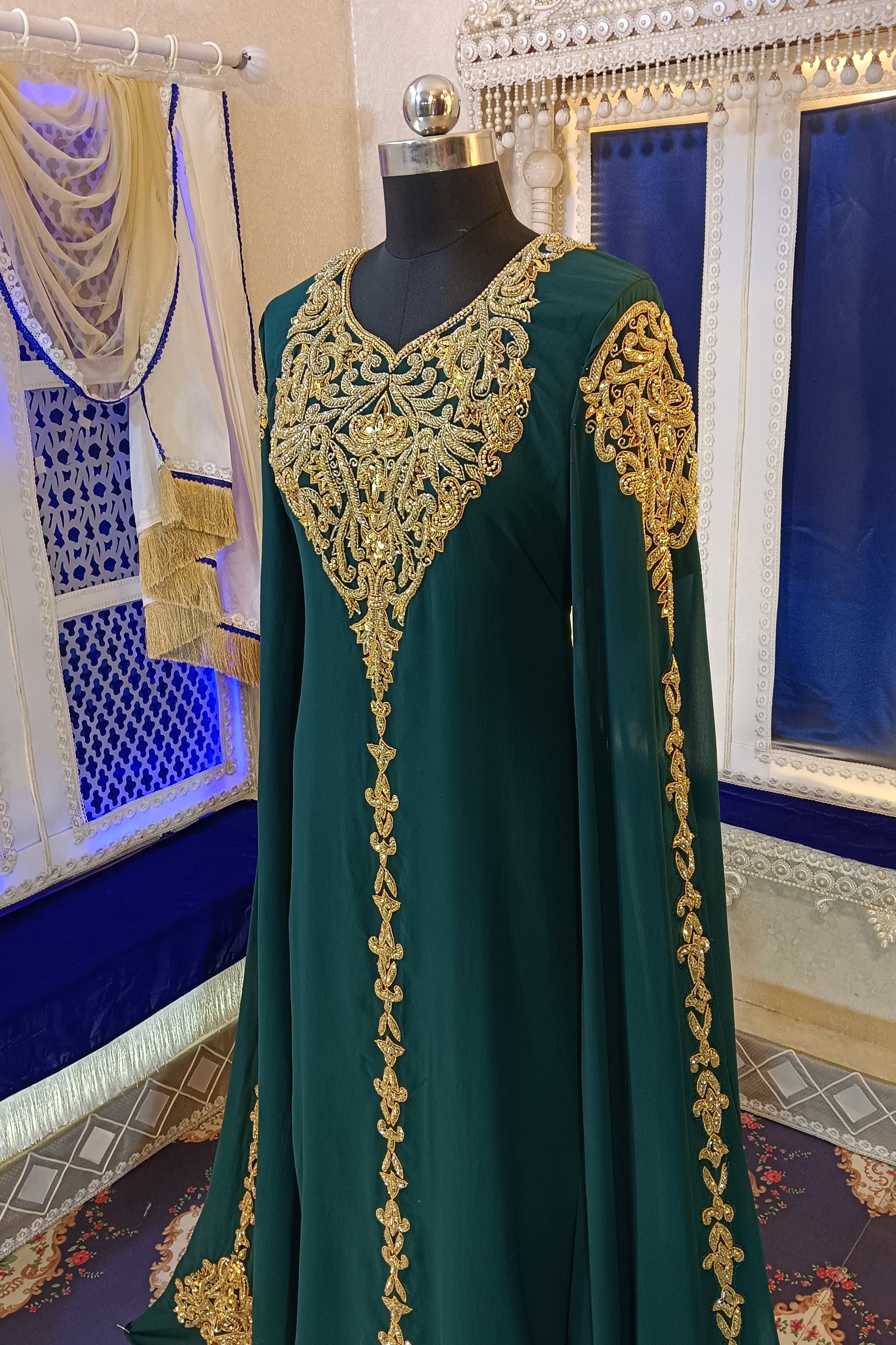 Moroccan Party Wear Kaftan