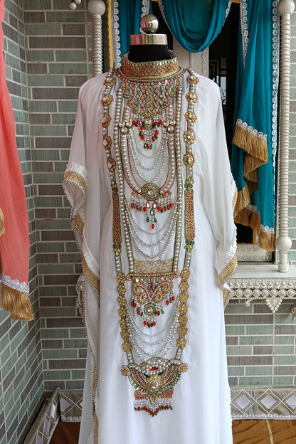 Israeli Kaftan Dubai Wedding Dress