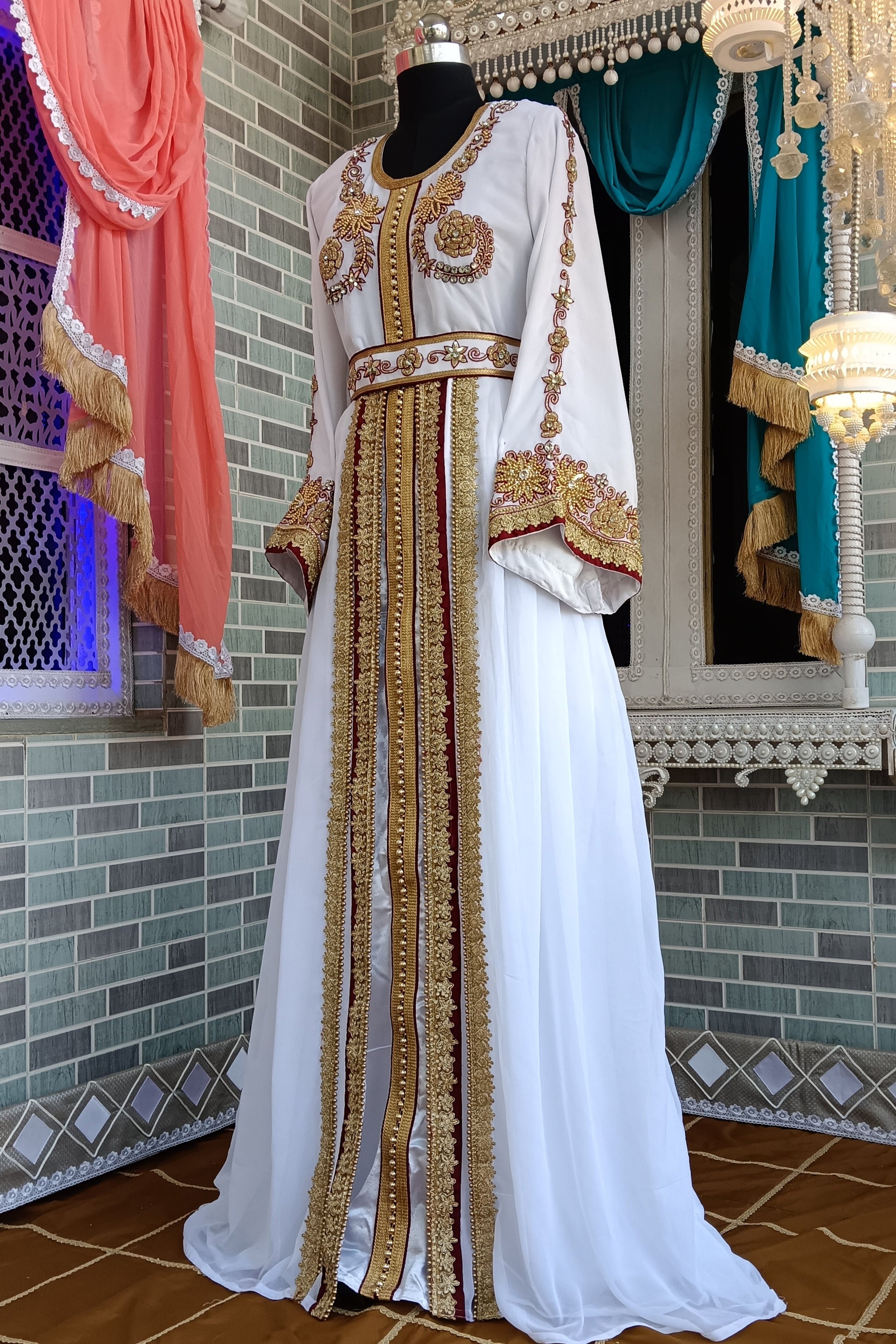 Arabic Wedding Takchita Kaftan