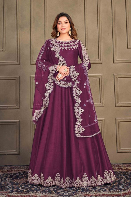 Designer Party Wear Anarkali Suit