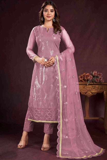 Onion Georgette Designer Salwar Suit