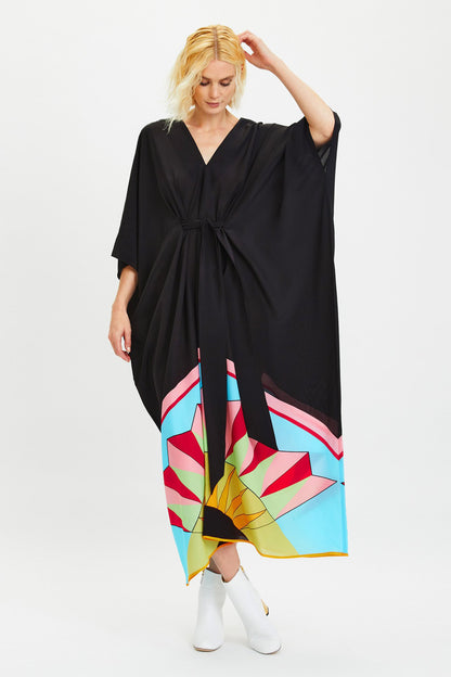 Woman Printed Gerogette Kaftan