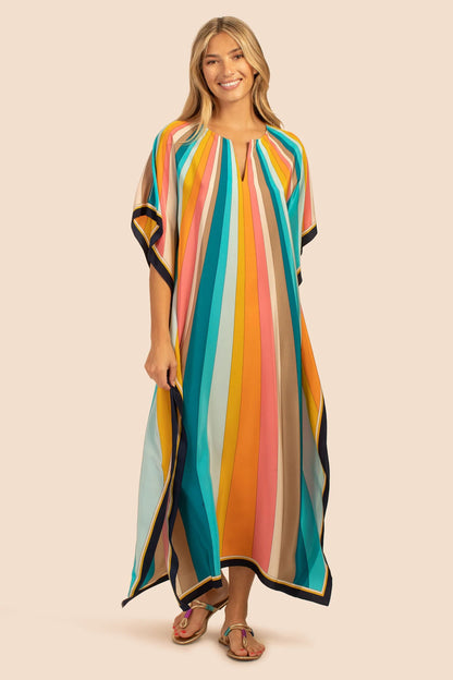 Woman Silk Crepe Kaftan