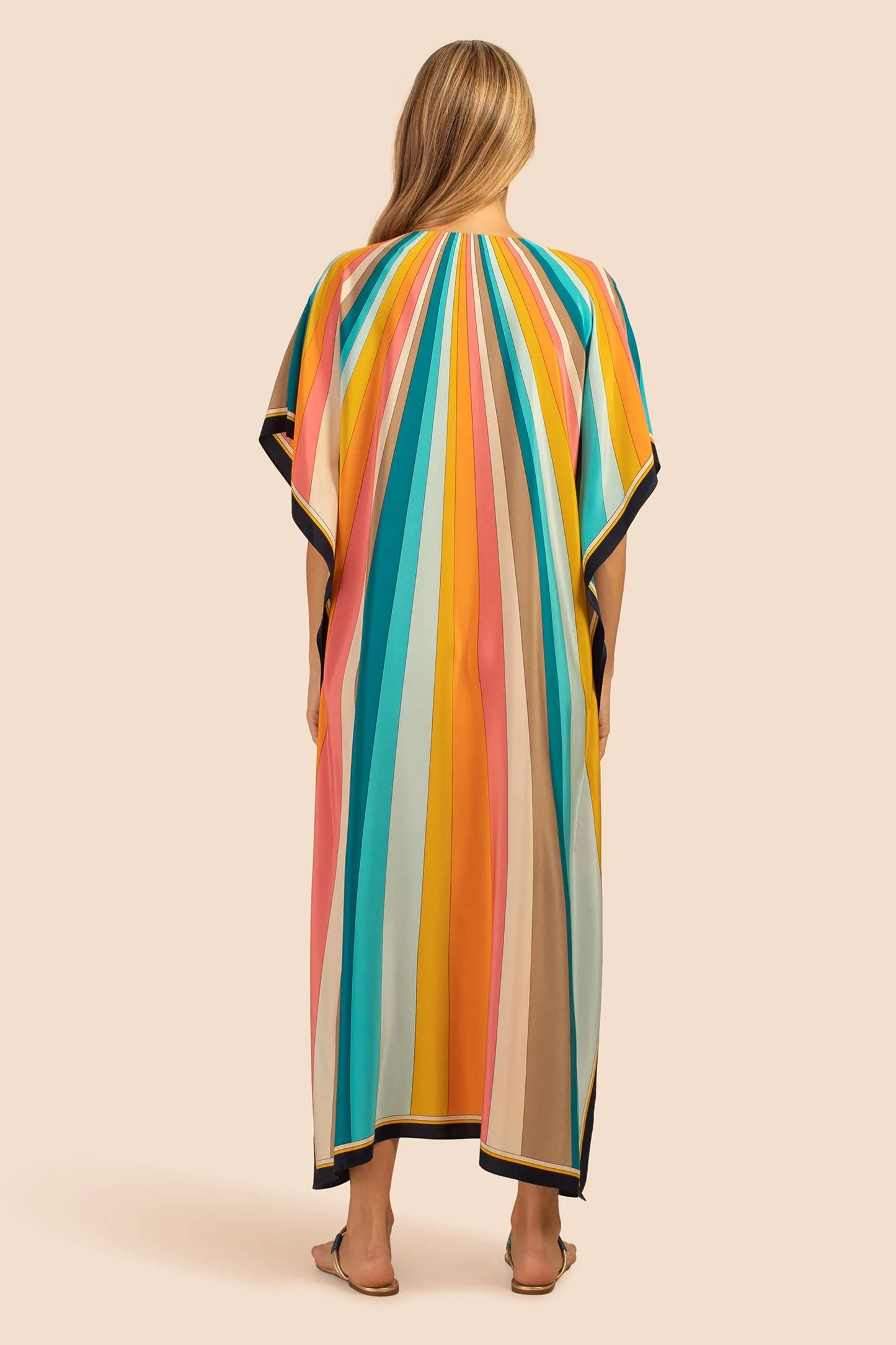 Woman Silk Crepe Kaftan