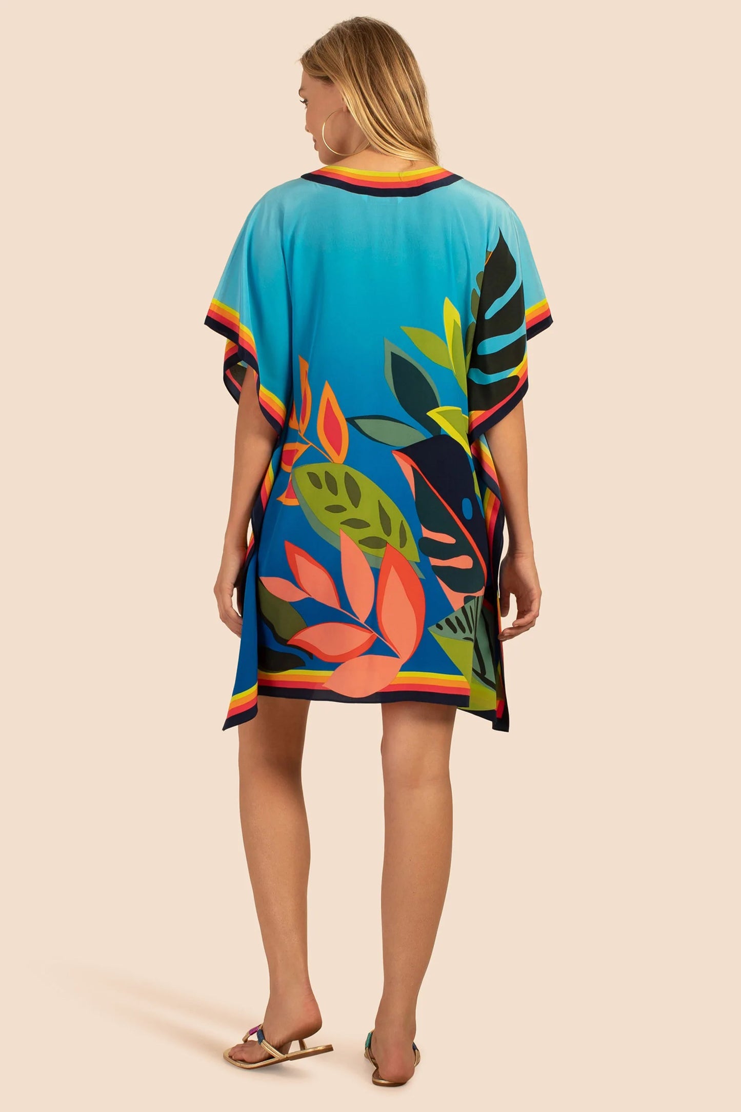 Woman Silk Crepe Kaftan