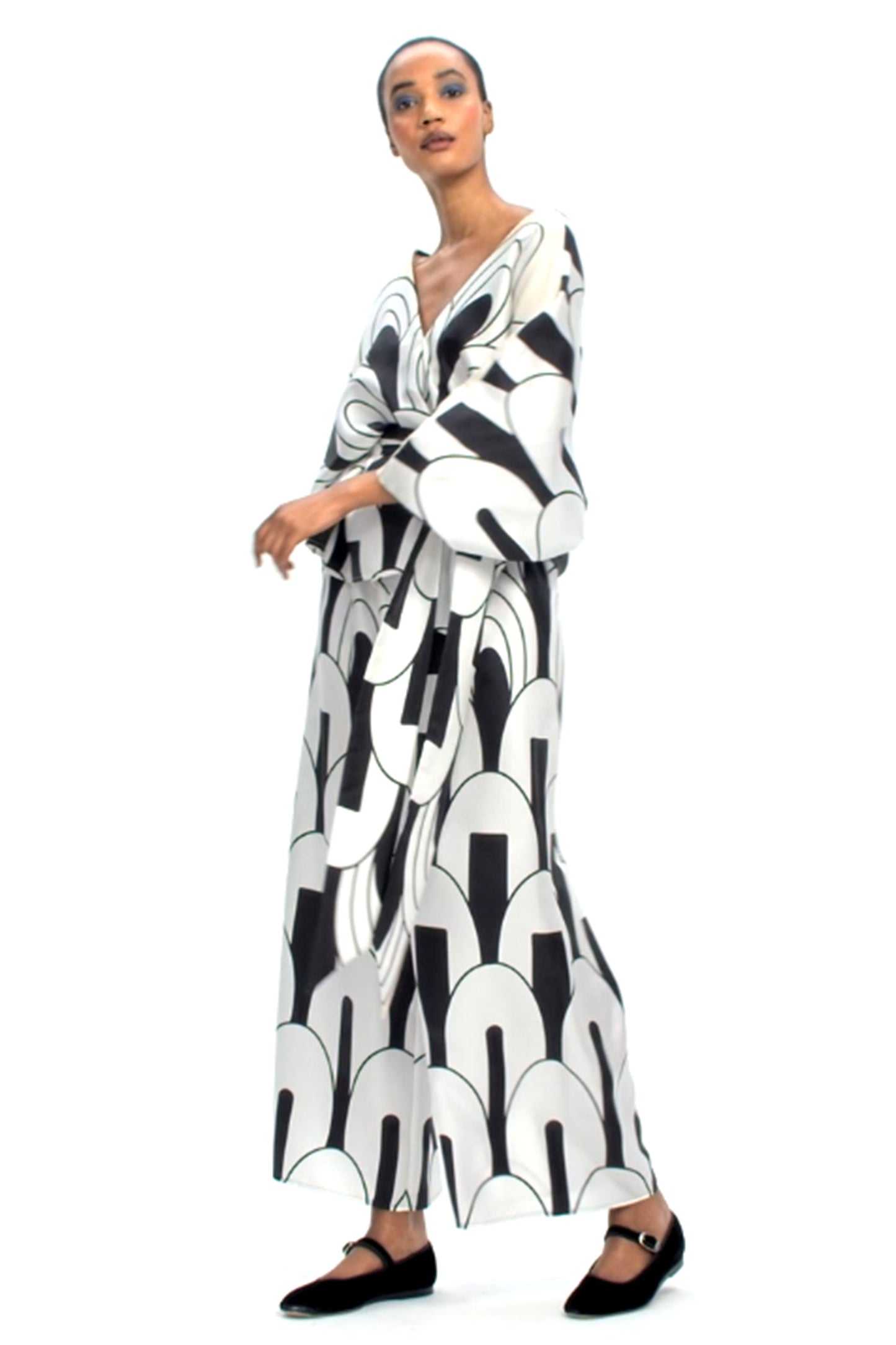 Woman Satin Silk Kaftan