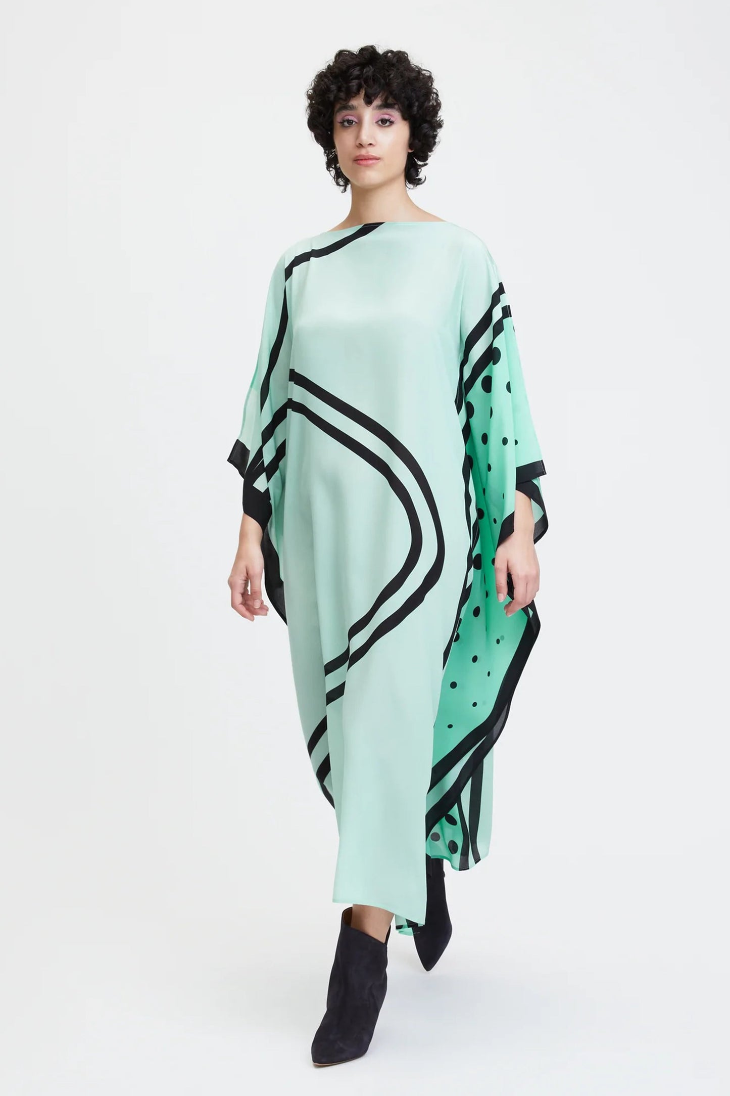 Printed Style Women Casual Kaftan