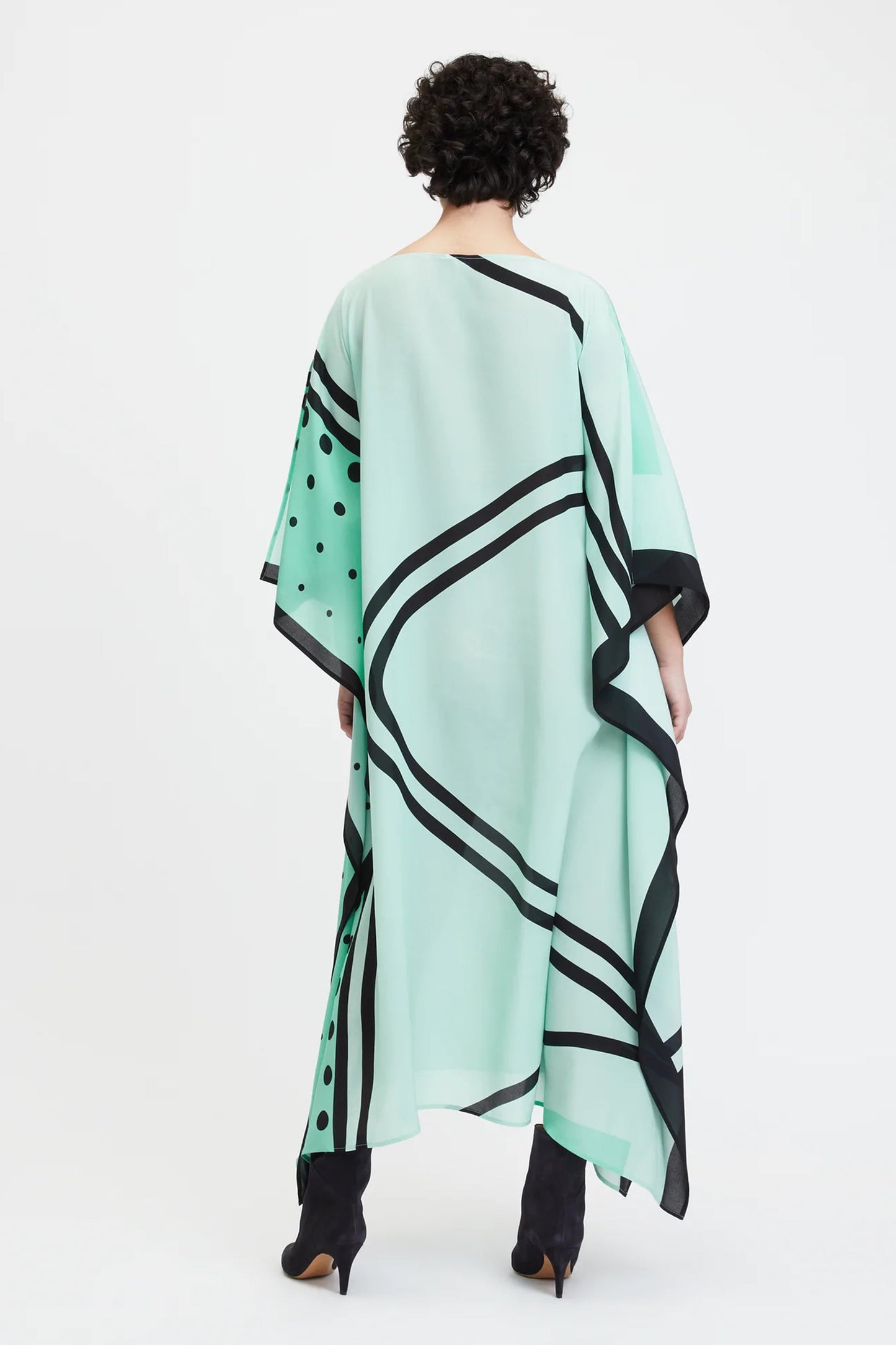 Printed Style Women Casual Kaftan