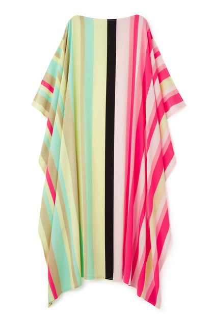 Striped Printed Beach Kaftan for Womem