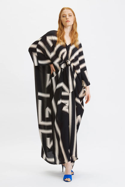 Desinger Printed Maxi Kaftan