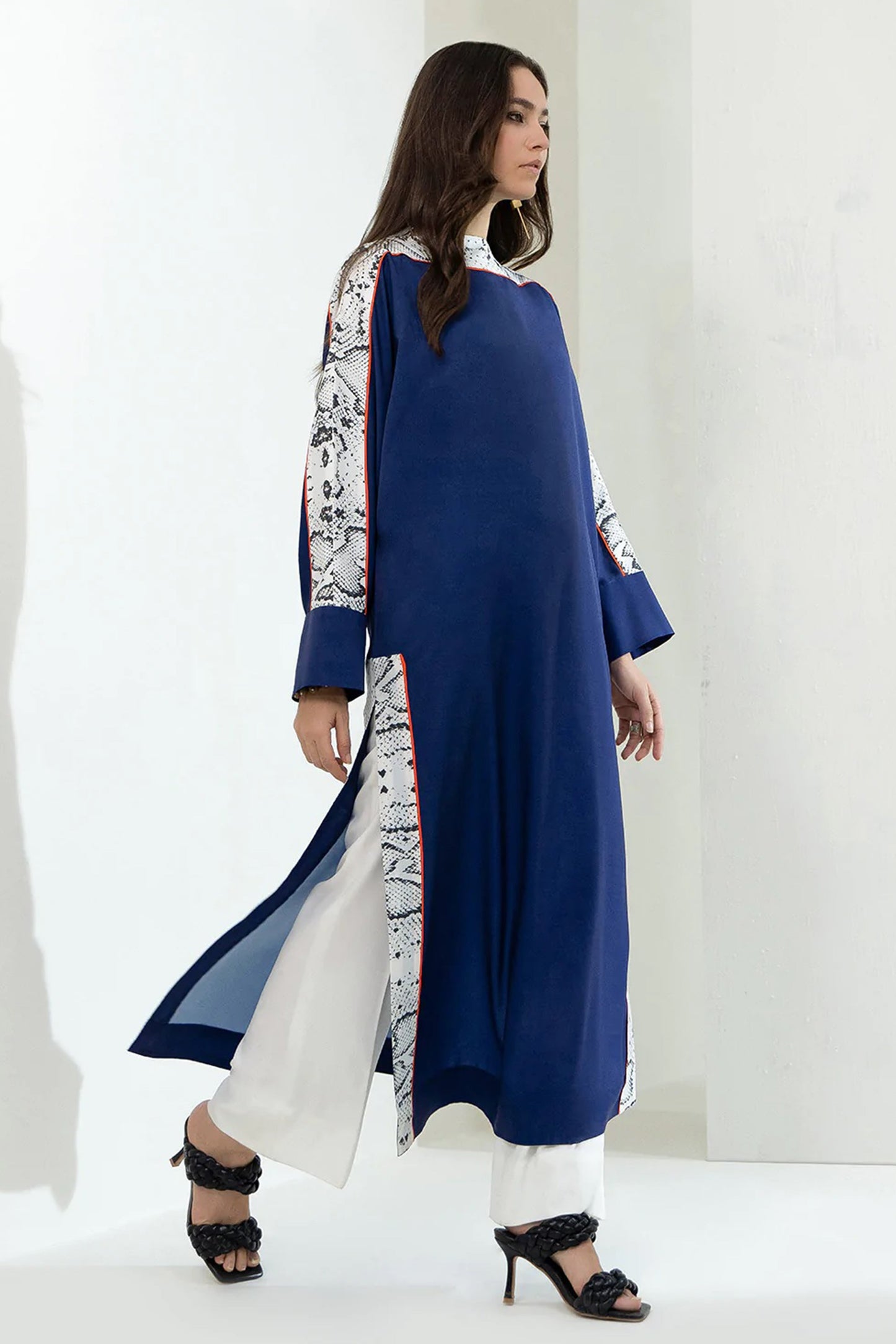 Blue Color Takchita Kaftan