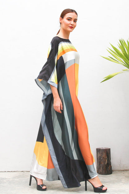 Israeli Wide Width Silk Kaftan