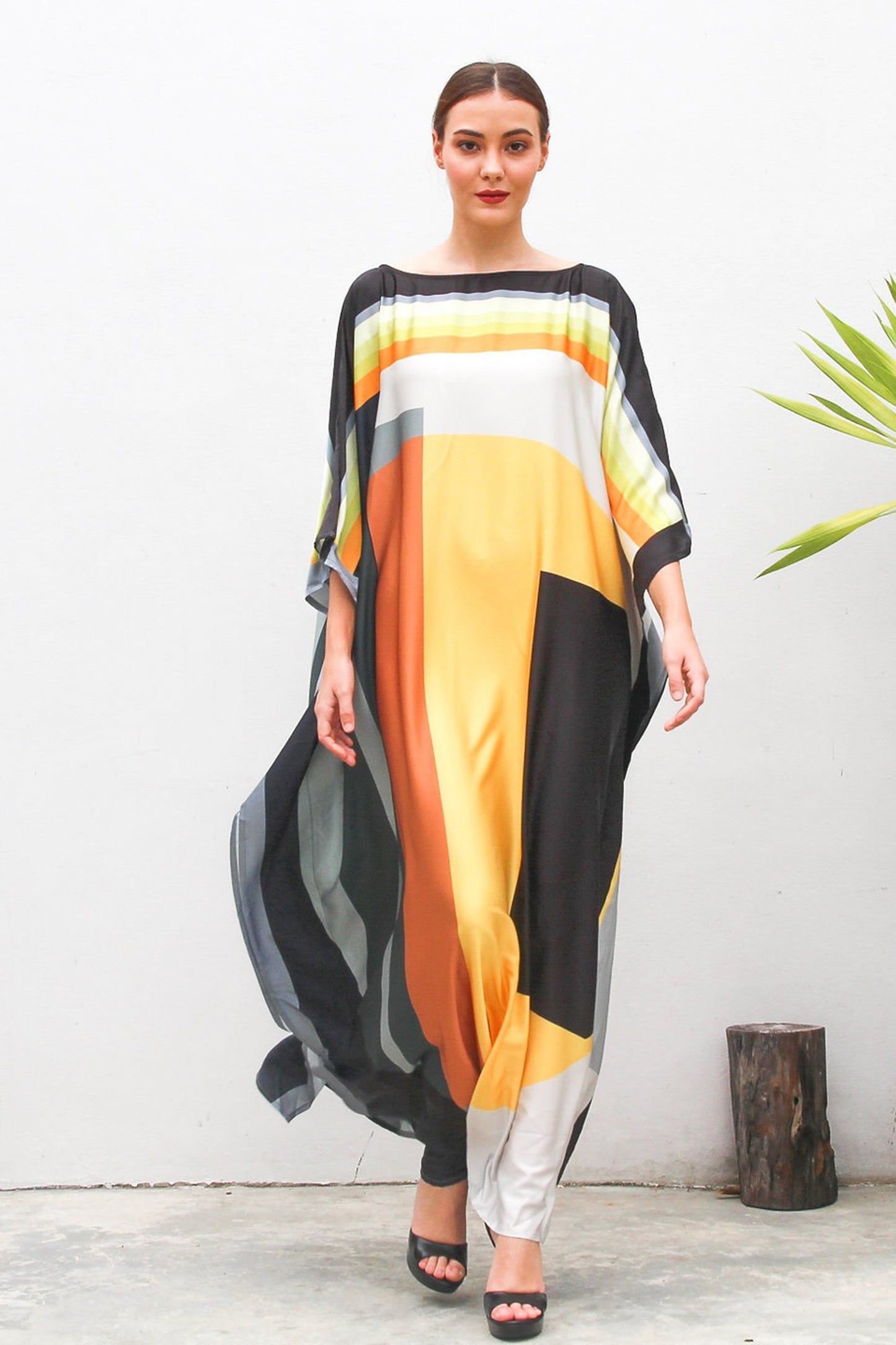 Israeli Wide Width Silk Kaftan