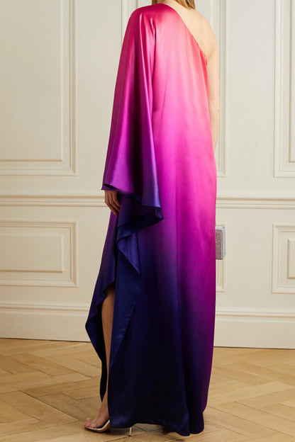 Multi Color Arabic Silk Kaftan