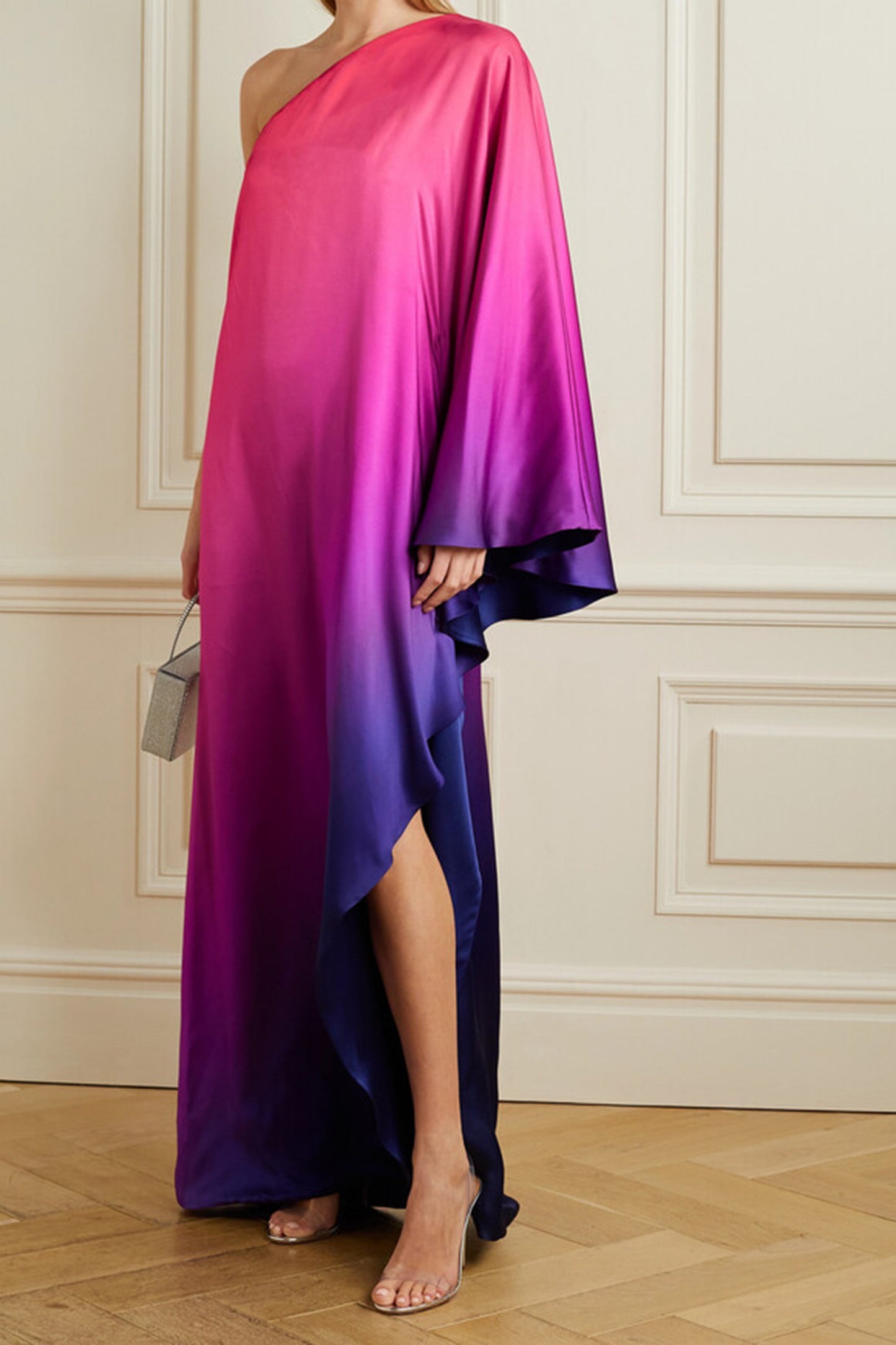 Multi Color Arabic Silk Kaftan