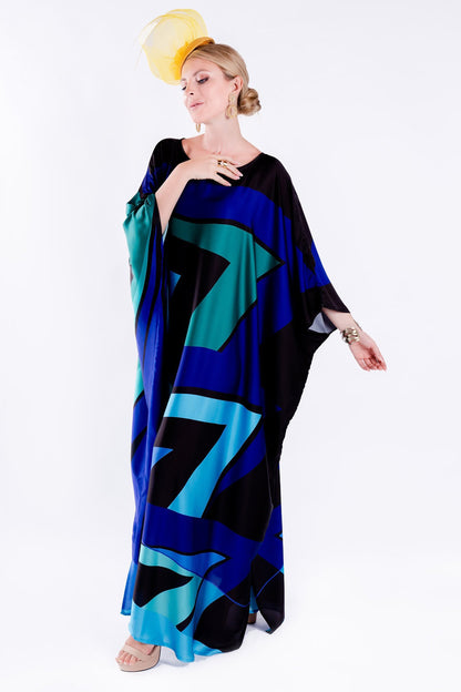 Multi Color Party Wear Kaftan