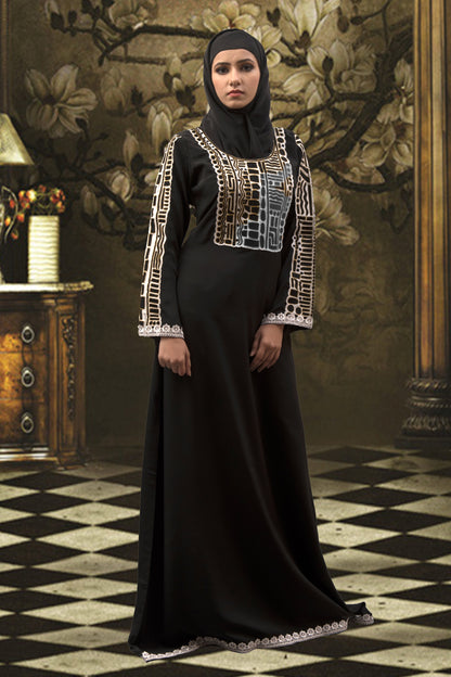 Black Color Abaya Style Kafan