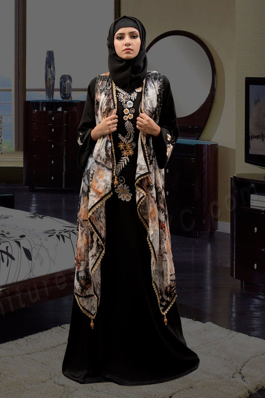 Black Color Islamic Abaya