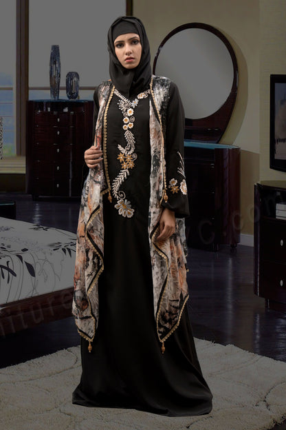 Black Color Islamic Abaya