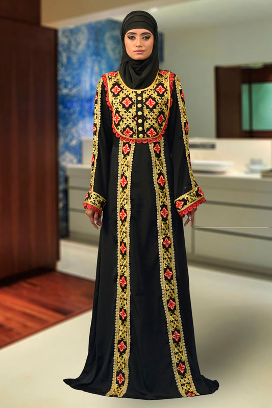 Black Color African Kaftan