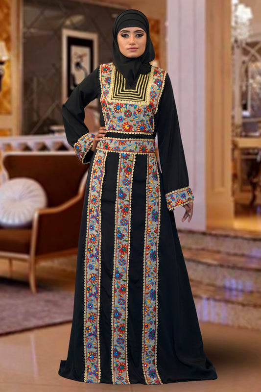 Black Color Maxi Abaya