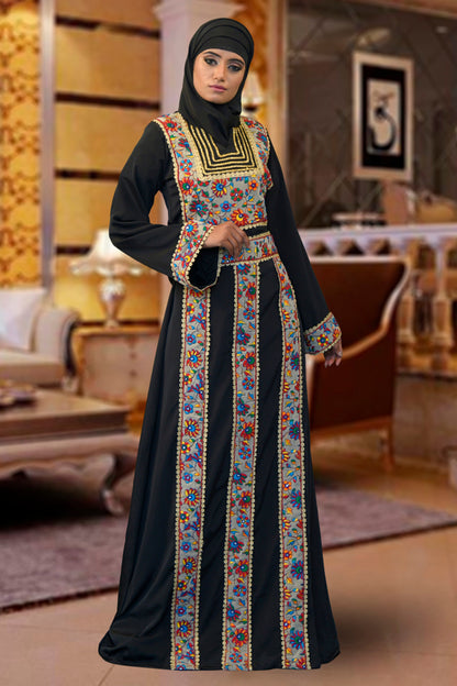 Black Color Maxi Abaya