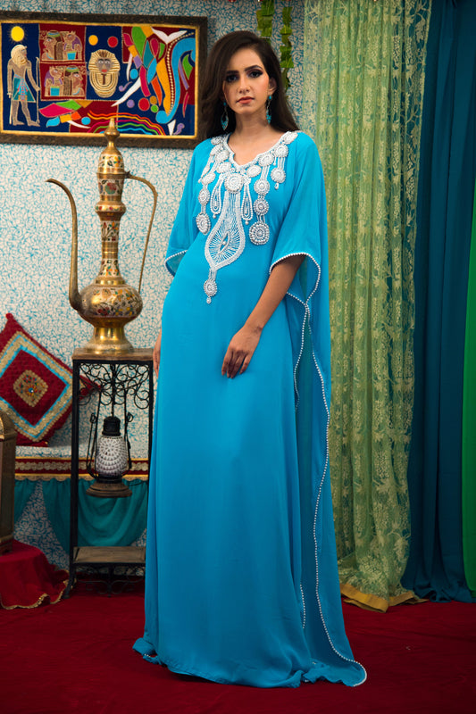 Firozi Color African Kaftans