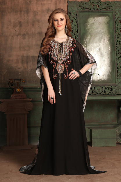 Black color African Kaftan